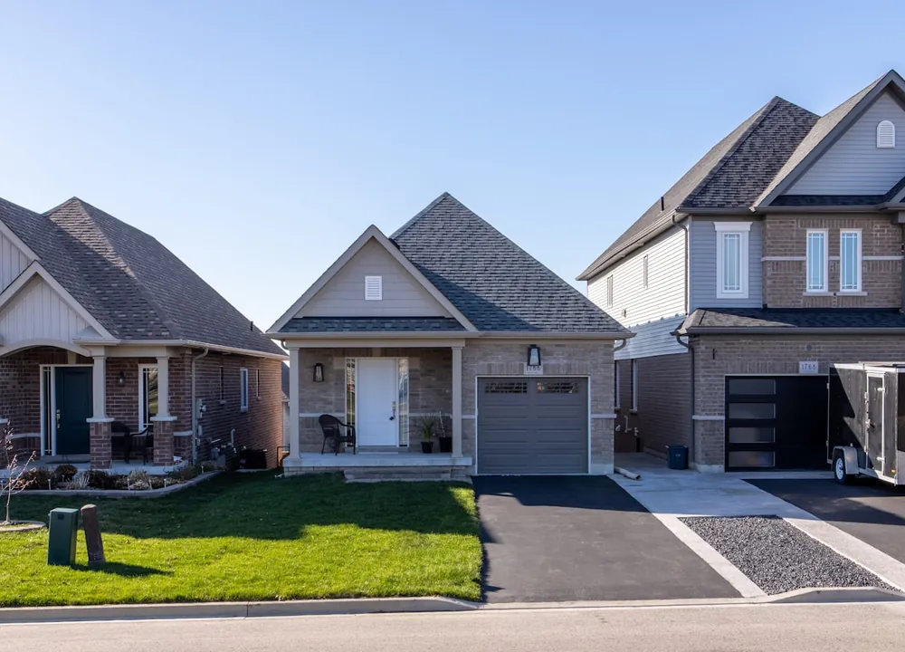 New suburban homes in Barrhaven, Ottawa